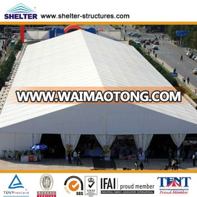 large removable tent warehouse with aluminum frame