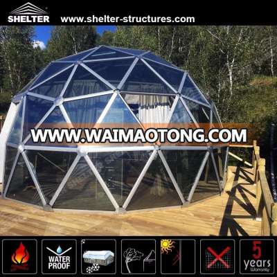 unique glass geodesic dome for sale with high quality