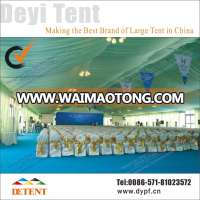 White Aluminum 500 People Big Vinyl Tent for Wedding Party