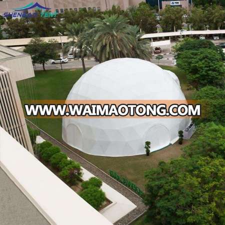 Large customized big steel clear event dome tent for sale